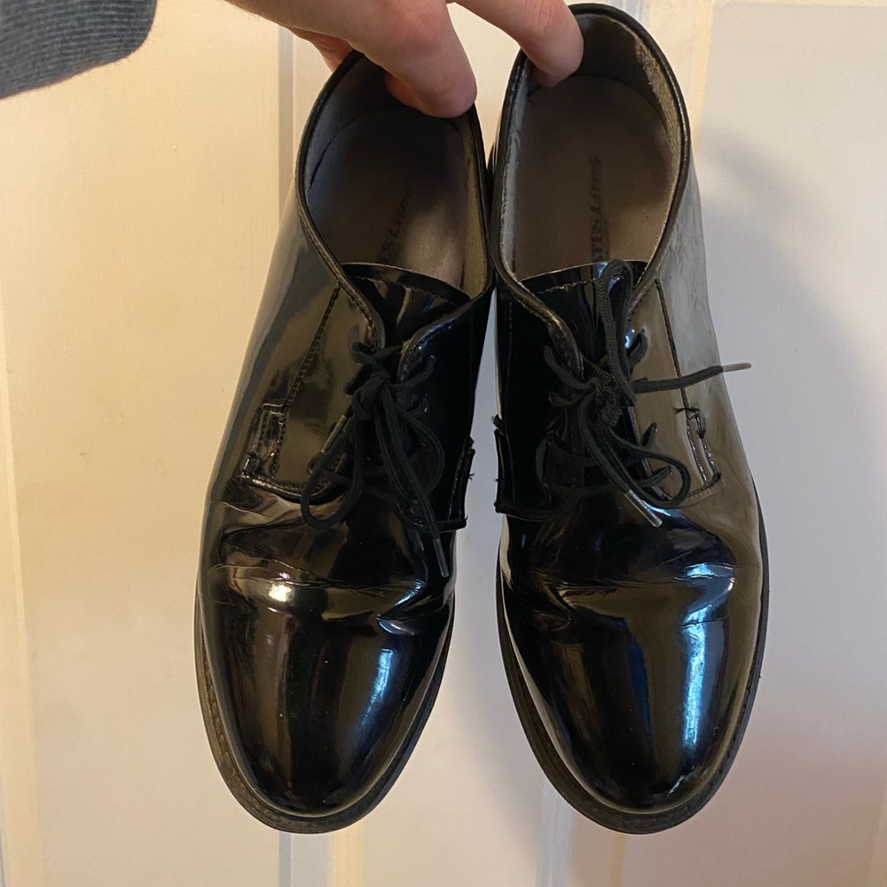 Bates black shines military dress shoe